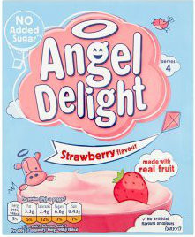 21 x Birds Angel Delight - Strawberry 59g
