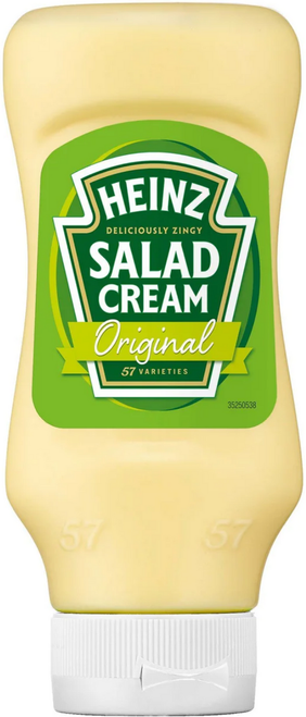 10 x Heinz Salad Cream Squeezy 425g