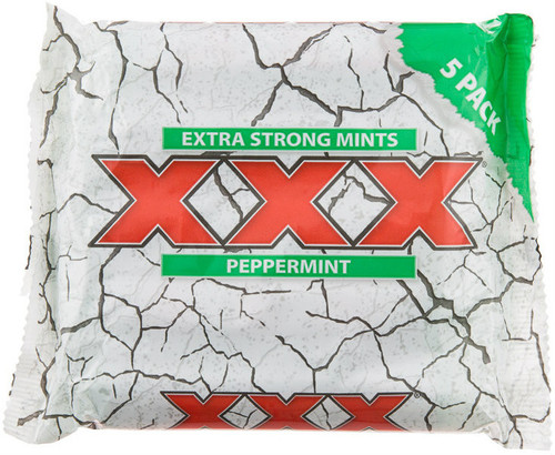 XXX Extra Strong Mints 5 Pack x  12