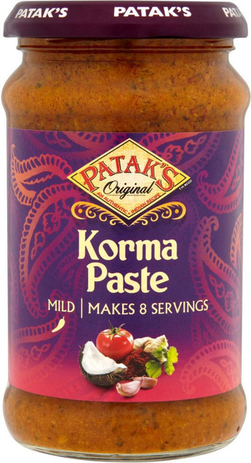 6 x Pataks Korma Curry Paste 283g