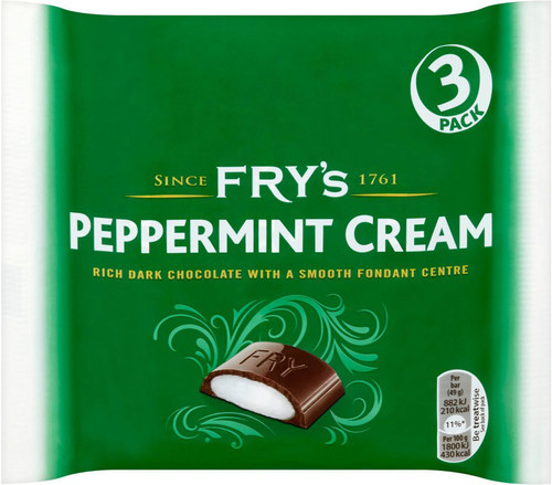 16 x Fry's Peppermint Cream 3 pack 147g