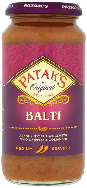 6 x Pataks Balti Curry Sauce 450g
