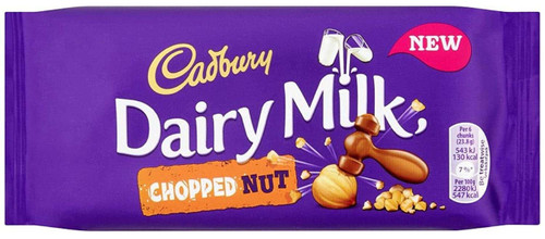 22 x Dairy Milk Chopped Nut 95g