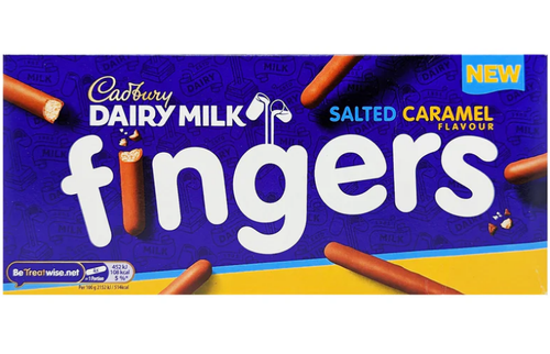 Salted Caramel Fingers 114g x  20 **B/B END OF JANUARY**
