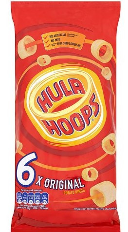 30 x Hula Hoops Original 6 Pack