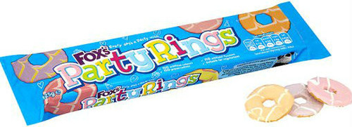 Fox's Iced Party Rings 125g x  12*B/B MARCH 7th*