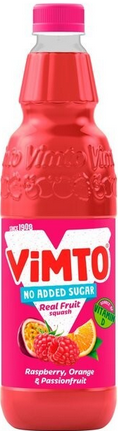 12 x Vimto Remix Raspberry Orange & Passionfruit 725ml