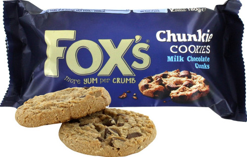 8 x Foxs Fabulous Milk Chocolate Cookies 180g