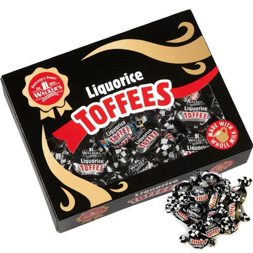 Walker's Nonsuch Liquorice Toffee's Gift Box 350g