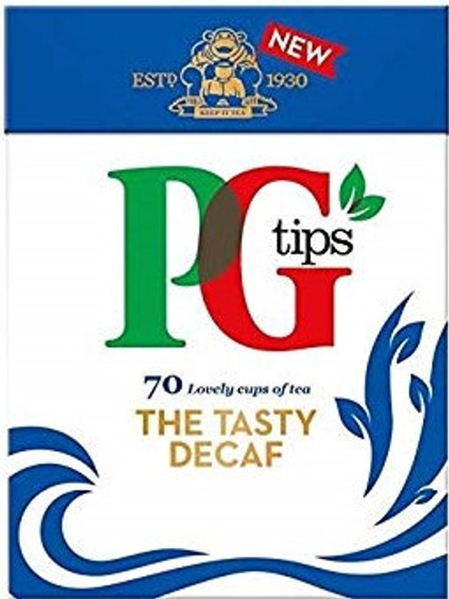 PG Tips Decaf 70 Pack x  6