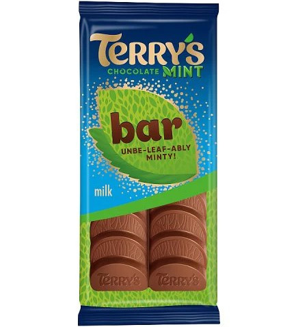 Terry's Milk Chocolate Mint Tablet 90g
