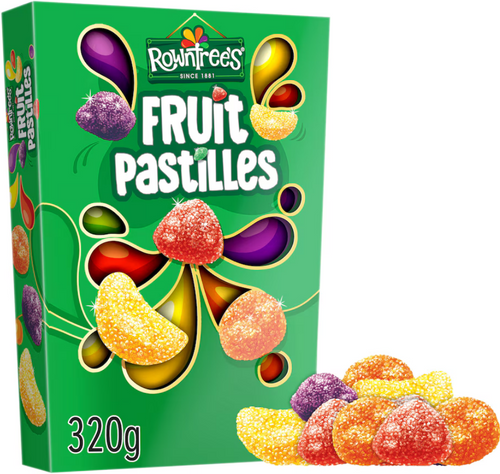Rowntrees Fruit Pastilles Carton 320g **Pre-Order**