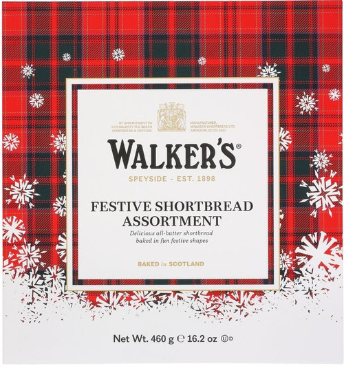 Walkers Festive Shortbread Assortment 460g