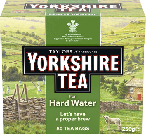 Yorkshire Tea Hard Water 80 Pack