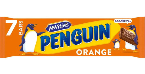McVities Penguin Orange 7 Biscuit Pack 172g