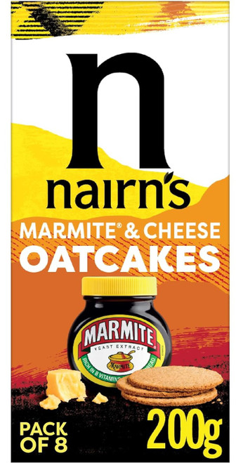 Nairns Marmite & Cheese Oatcakes 200g