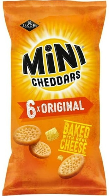 Jacobs Mini Cheddar & Onion 6 x 23g Multi-Pack