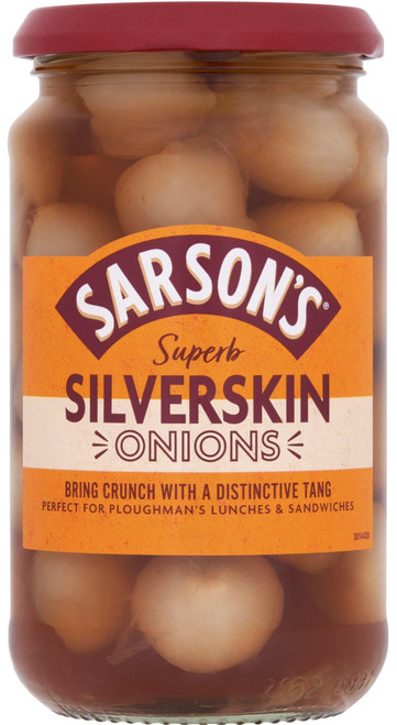 Sarsons Medium & Tangy Pickled Onions 460g