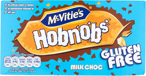 McVities Gluten Free Chocolate Hobnobs 150g