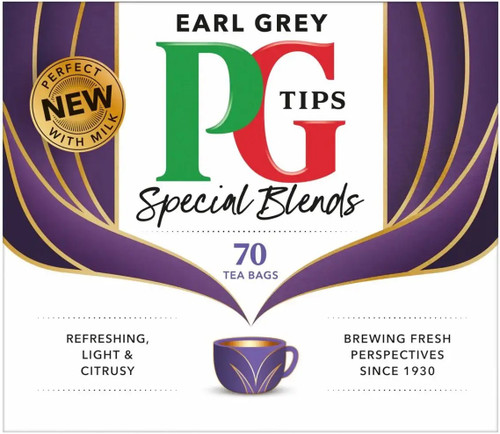 PG Tips Earl Grey Tea 70 Bag Pack