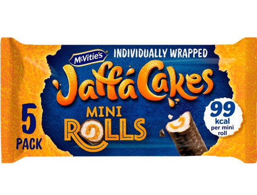 Jaffa Cake 5 Pack Mini Rolls 132g **B/B Jan 29th**