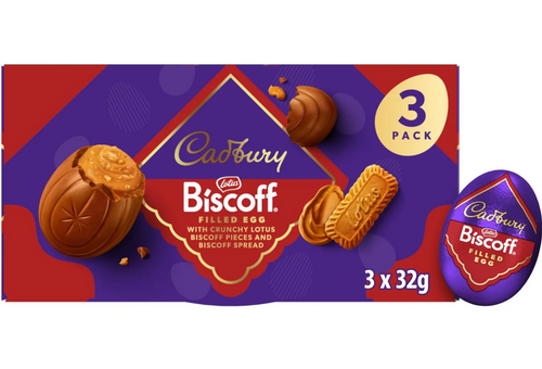 Biscoff Egg 3 Pack 96g