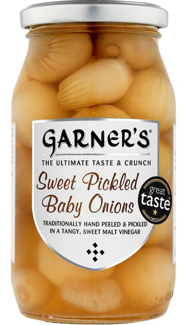 Garners Sweet Baby Pickled Onions 454g