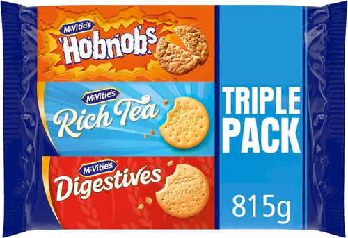 McVities Triple Pack 815g  x 8