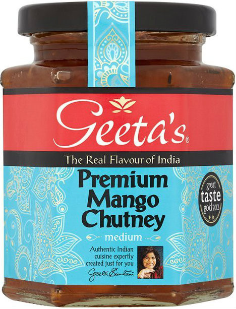 Geetas Premium Mango Chutney 230g  x 6