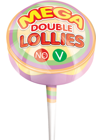 Swizzels Double Lolly Mega 10g  x 36