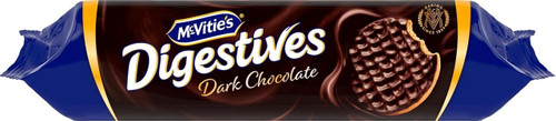 McVities Dark Chocolate Digestives Large Pack 433g  x 12