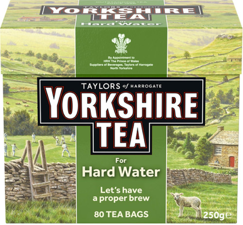 5 x Yorkshire Tea Hard Water 80 Pack