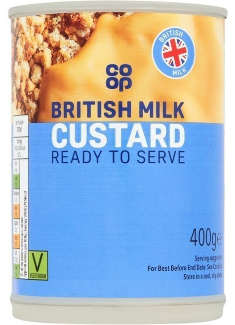 Co-Op Ready To Serve Custard 400g  x 12