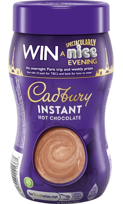 6 x Dairy Milk Instant Hot Chocolate 250g