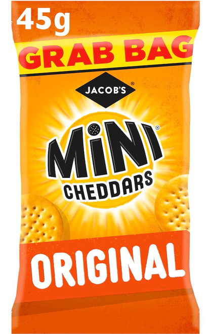 Jacobs Mini Cheddars Original 45g  x 30