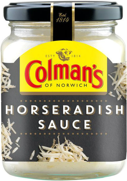 Colman's Horseradish Sauce 136g x  8
