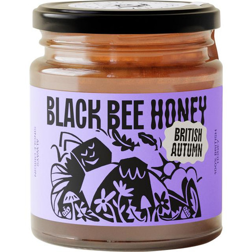 Black Bee Autumn British Honey 227g