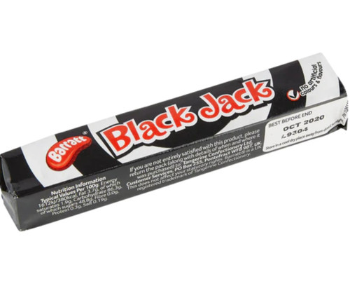 Candyland Black Jack Stick Pack 36g