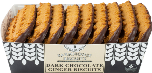 Farmhouse Biscuits Dark Chocolate Ginger 150g