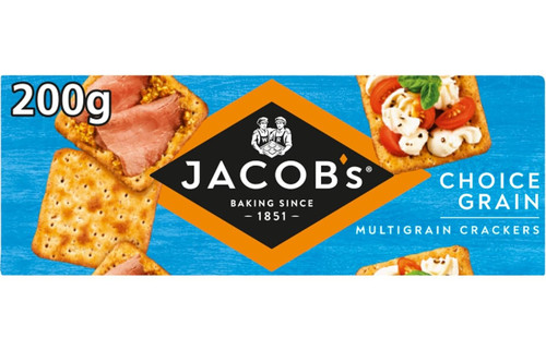 Jacobs Choice Grain Crackers 200g