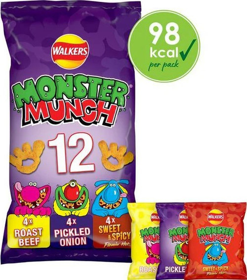 Monster Munch Variety 12 Pack 12 x 20g