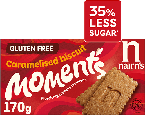 Nairns Caramel Biscuit Moments 170g
