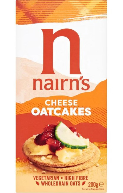 Nairns Cheese Oatcakes 200g *B/B APRIL 9th*