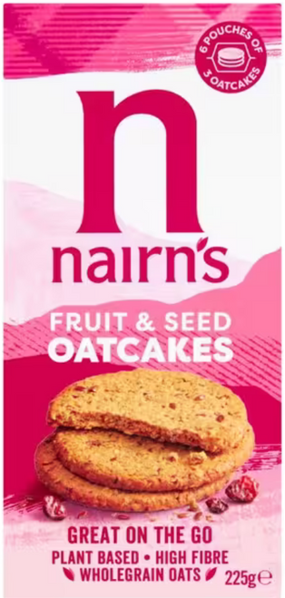 Nairns Fruit & Seed Oatcake 225g