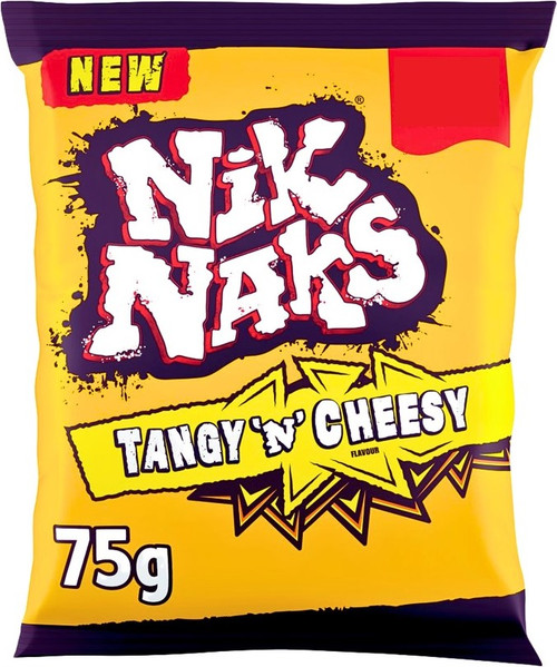 Nik Naks Tangy 'N' Cheesy 75g