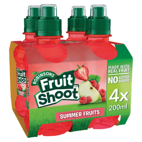 Robinsons Fruit Shoot Summer Fruits 4 x 200ml