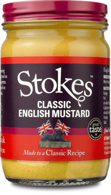 Stokes Classic English Mustard 185g