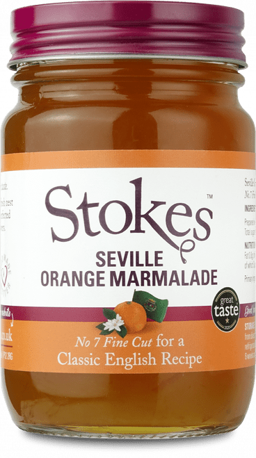 Stokes English Seville Orange Marmalade 340g