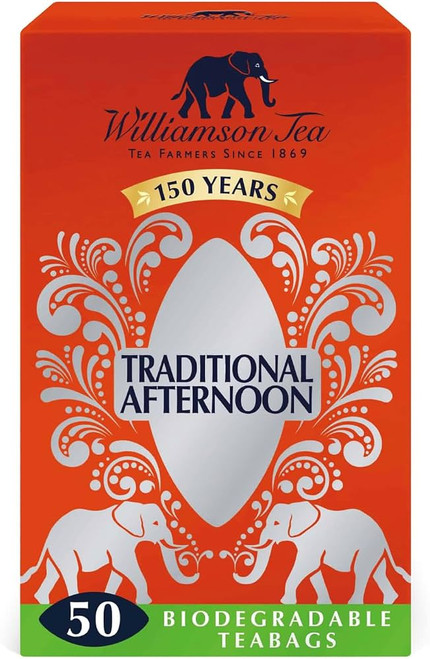 Williamson Tea 50 Afternoon Tea Bags 125g