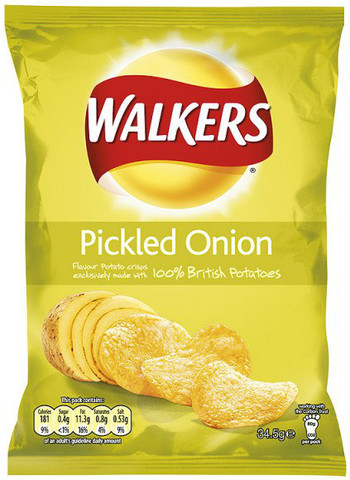 Walkers Crisps - Pickled Onion 
